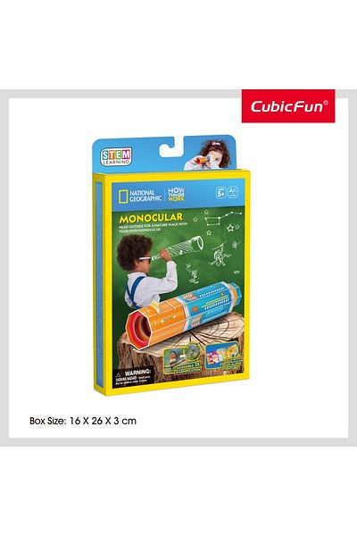 Cubic Fun - 3d Monocular Puzzle 14 Pieces