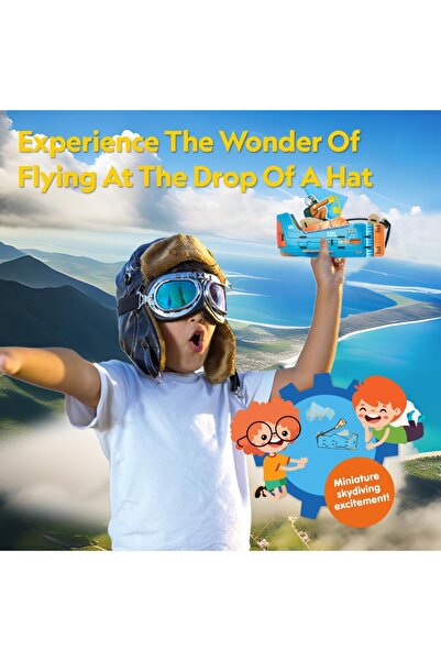 Cubic Fun - 3D Puzzle Parachute Launcher 48 Pieces