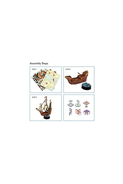 Cubic Fun - 3D Puzzle Santa Maria Ship 93 Pieces