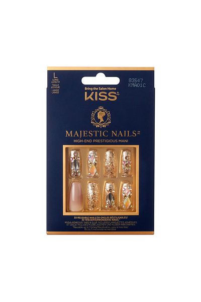 Kiss Kiss Majestic Nails Long Coffin KMA01C