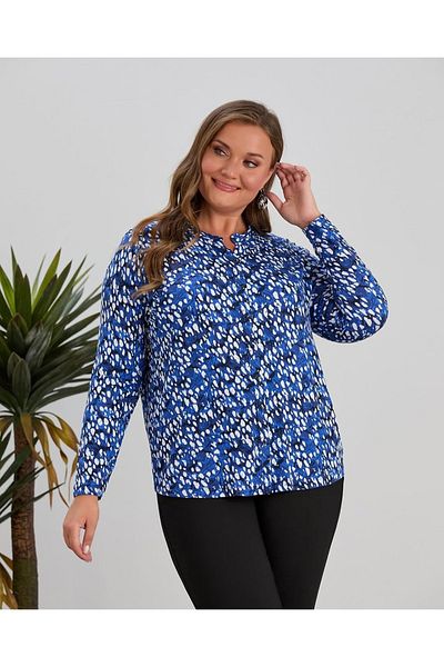 wearon tekstil Women Viscos Fabric Mother Large Size Shirt Combed