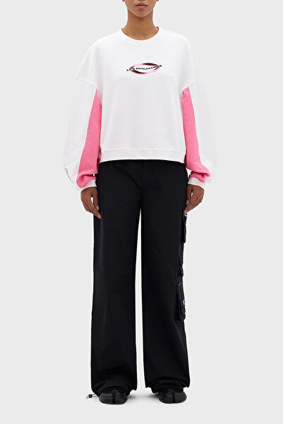 LES BENJAMINS Бавовняний светр з коміром-стійкою Regular Fit Sweat SWEAT LB24SSKISFUSW