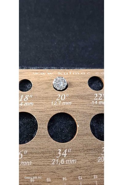 KULMAÇ AKSESUAR Crystal Stone Button (Series of 6)