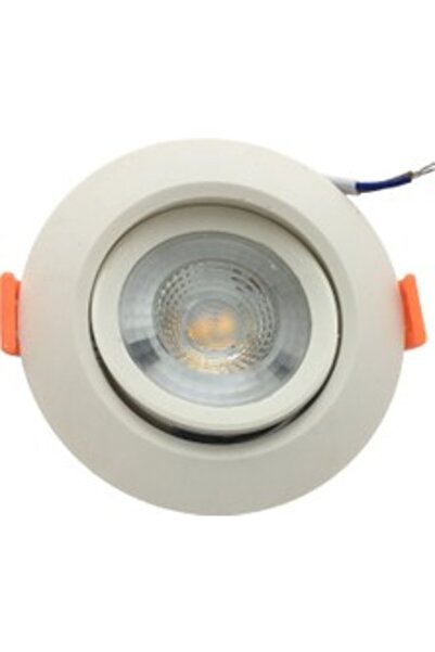 ACK AD01-15030 5W 6500K Beyaz Reflektörlü LED Spot – Beyaz Kasa, İç Mekan
