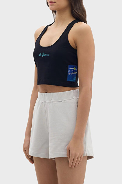 LES BENJAMINS Cotton Cropped Fit Top Top