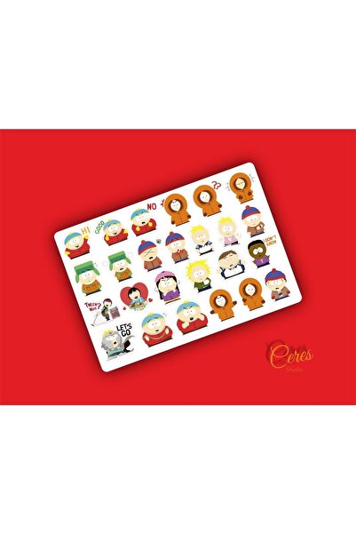 Ceres Studio Southpark Sticker - 25 Etiket