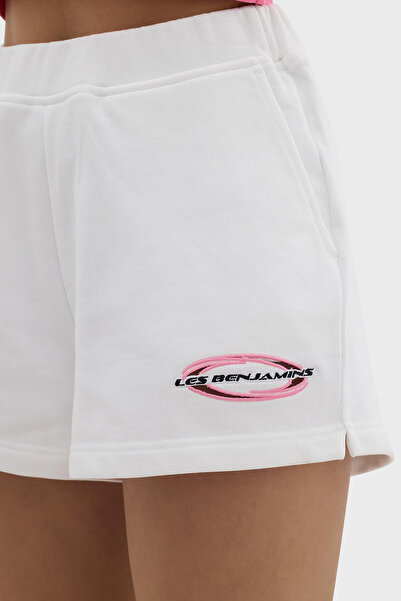 LES BENJAMINS Elastic Waistband Cotton Pocket Short Short Lb24Sskisfuso