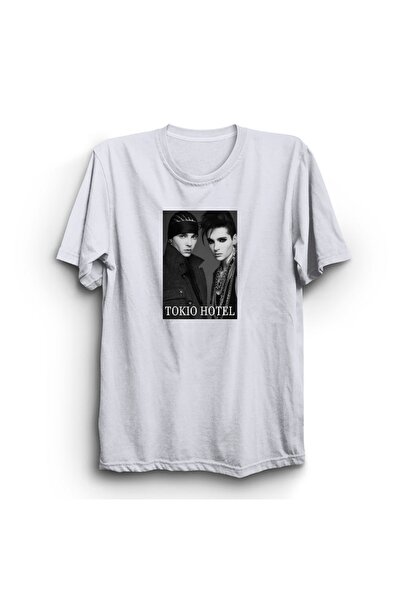 The Fame Bil i Tom Kaulitz, Tokio Hotel, retro, rok muzika, unisex, 100% pamu...