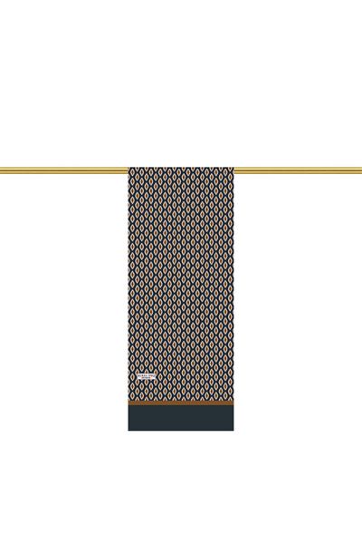 Bursa İpek Beige Patterned Men's Silk Cashew