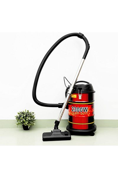 KRYPTON Krypton 2300 W Drum Vacuum Cleaner 21 Liter With Dry & Blow Function, Multicolour, KNVC6279