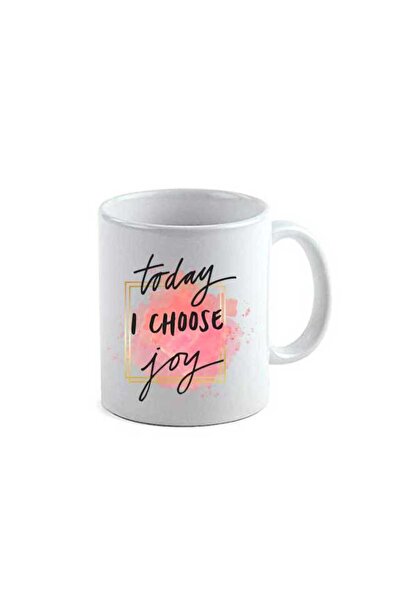 OEM Cană albă personalizată I Chose Joy, INOVATIX®. 330 ml