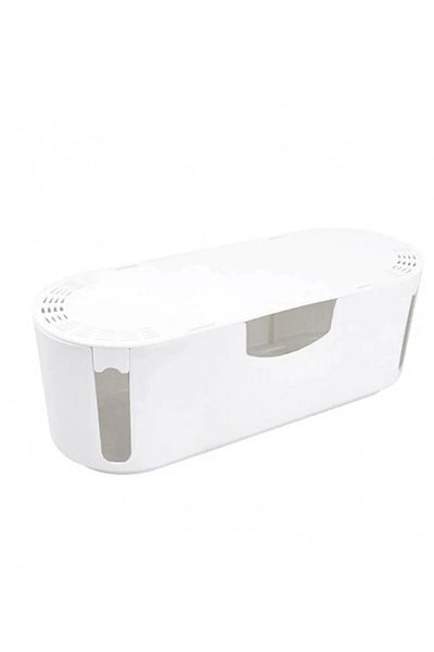 BRAVES White Cable Organizer Practical Cable Management Tool