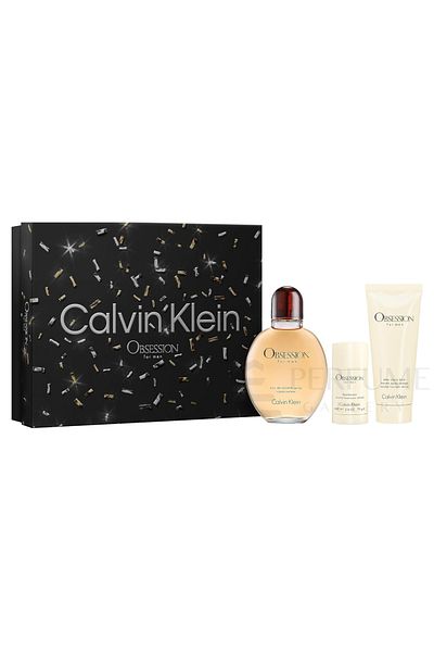 Calvin Klein Obsession Eau de Toilette 3 Pcs Gift Set for Men