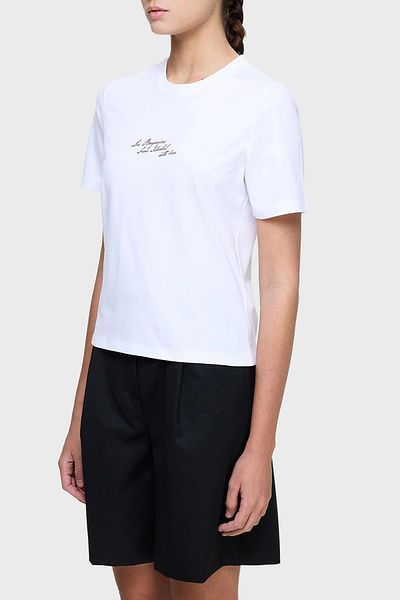 LES BENJAMINS Тениска с кръгло деколте, 100% памук, щампа, стандартна кройка, T-SHIRT LB25SSUNLFUTS