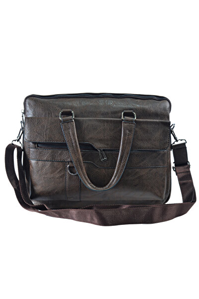 Naimeed Company Servietă bărbătească, piele ecologică, Naimeed D5449, Compani...