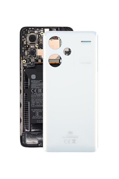 Fodos Xiaomi Uyumlu Redmi Note 13 Pro+ Plus Arka Pil Batarya Kapağı 23090RA98...