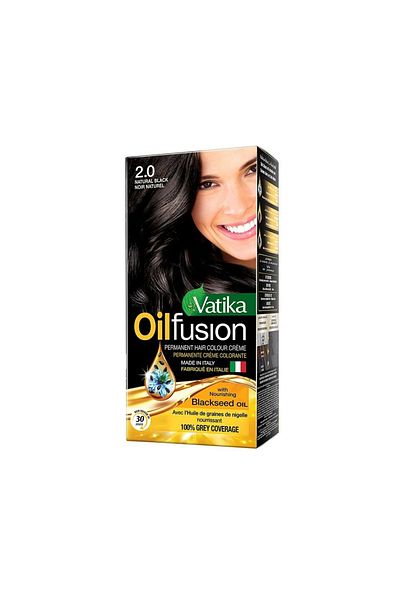 Vatika Vatika Naturals Hair Dye - 2.0 Natural Black