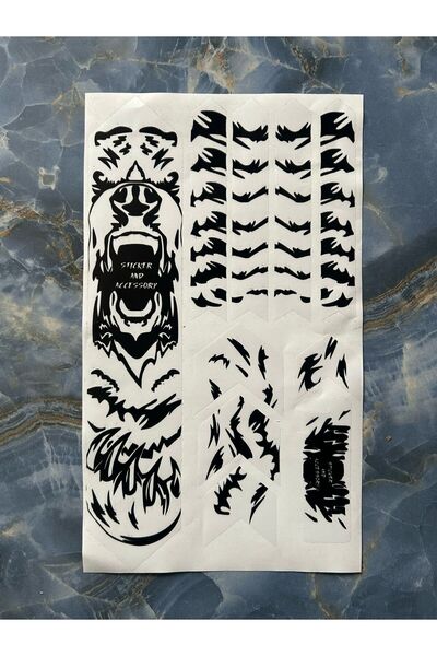 shop Bisiklet Kadro Koruma Sticker Seti