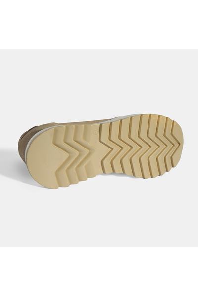 Desa Women's Mink Lace-Up Leather Detailed Sports Shoes