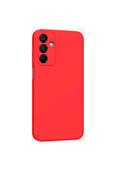 NewFace حافظة سامسونج جالاكسي A25 5G سيليكون أول - أحمر 1491451709