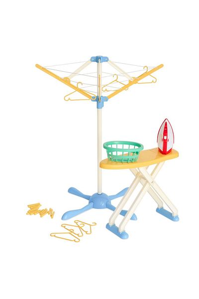 Casdon - Wash Day Set: Iron, board, basket. 3+