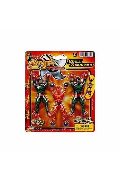 Sunman 5792 Sun-Jru-Hacıyatmaz Ninja Wall 3 Piece 2 Assorted Color Chart