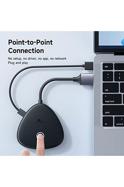 Hagibis 4K HDMI Wireless Transmitter and Receiver Kit, 2.4/5GHz, 165 ft Range, for TV, Laptop, Camer