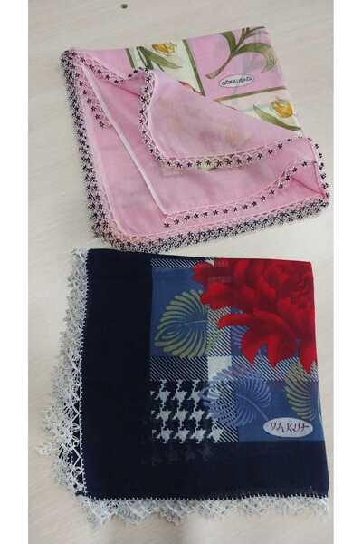 Papatyam قطعتين من الكروشيه والكوكب المطرز يدويًا (واحد 10 سم مفقود مطرز) مهر...