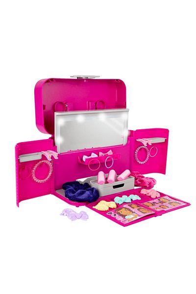 Casdon - Ultimate Styling Case with Mirror & Accessories for Kids 3+