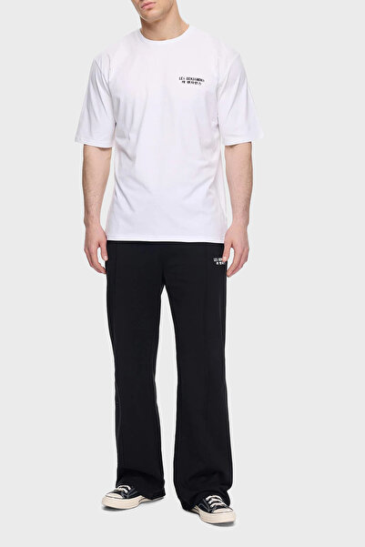 LES BENJAMINS Back Detailed 100% Cotton Oversize Crew Neck t Shirt Men t Shirt Lb25Ssunlmuot