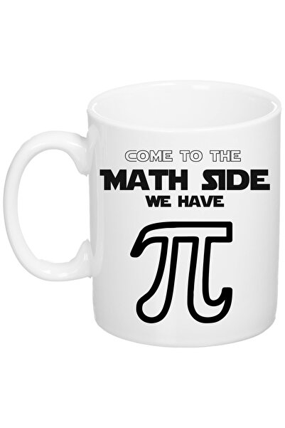 OEM Cană albă personalizată „Math Side”, INOVATIX®. 330 ml