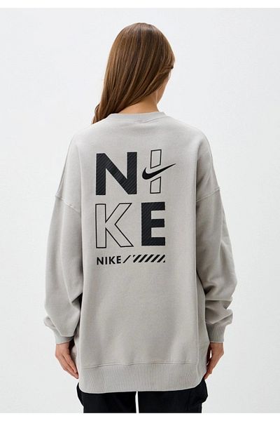 Nike Sportswear Gel Oversized Fleece Crew-Neck Women's Sweatshirt Ndd Sport