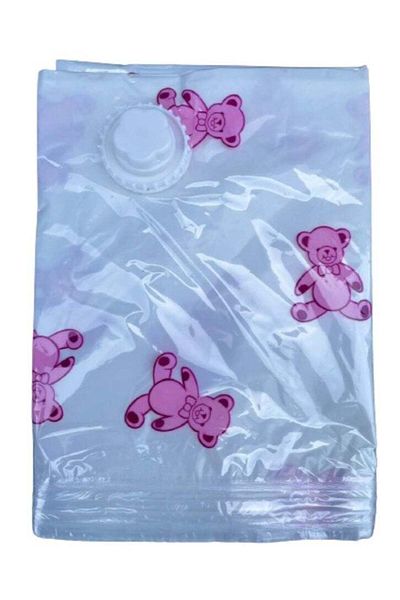 Generic Vitacelli 2-Piece Vacuum Compression Bag Multicolour 80x100x38cm