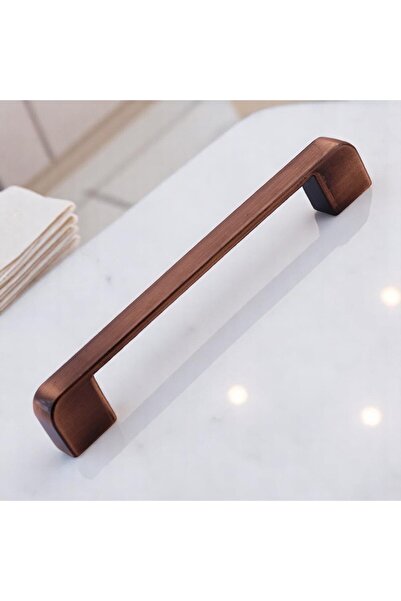 Badem10 Gölcük Oval Antique Antique Copper 128 mm Metal Furniture Kitchen Drawer Cabinet Handle Handle Handles