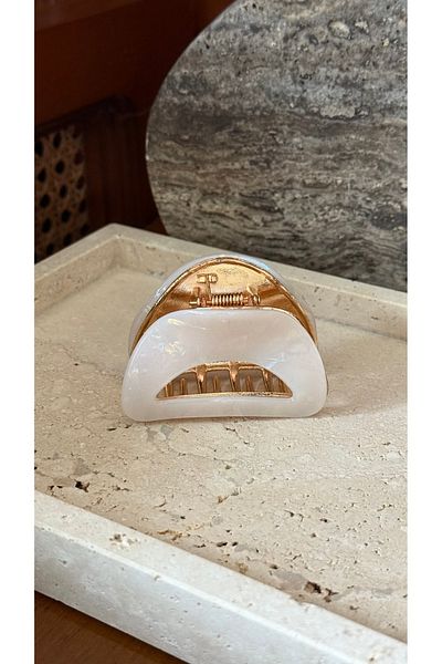 Muse Sister Pearlescent Bone Latch Buckle