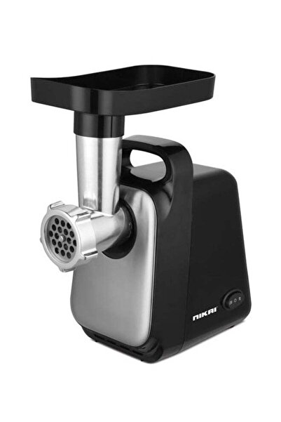 Nikai Meat Grinder Heavy Duty Motor Reverse Function Stainless Steel Blades 600 W NMG707AX Black
