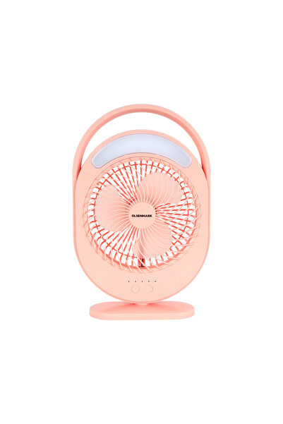 Olsenmark 6" Rechargeable Mini Fan Omf1876, 3 Wind Speed