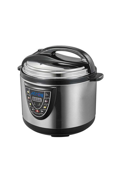 ARROW 6-Liter Electric Pressure Cooker, 1000 Watts, Multi-function, Stainless Steel | RO-06SEC