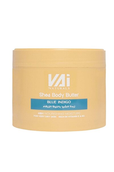vai naturals Shea Body Butter Blue Indigo – 48H Deep Hydration & Skin Brighte...