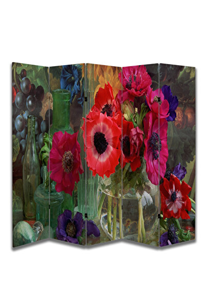 dbsanat Doğa Temalı Özel Tasarım Paravan Room Divider 180 x 200 cm