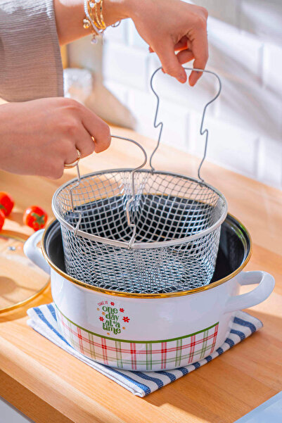 ACAR Vera Enameled Frying Pot - 22 cm