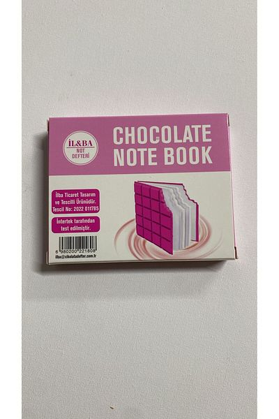 tuvval Rectangular Chocolate Scented Notebook