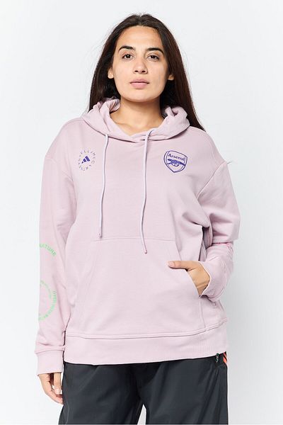 adidas By Stella Mccartney Women Sportswear Fit Long Sleeves Arsenal Outdoor Hoodie, Mauve