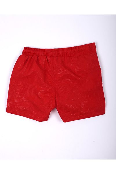 Lio20 Boy's Swim Shorts-Red-3-16 Years