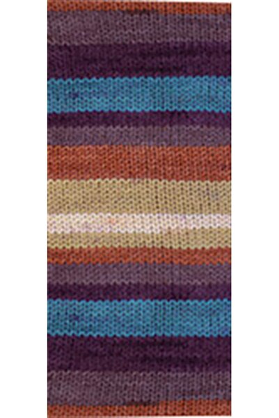 Genel Markalar 5 Adet Vega Stripe Premium Akrilik El Örgü Ipi Yünü No: 82420