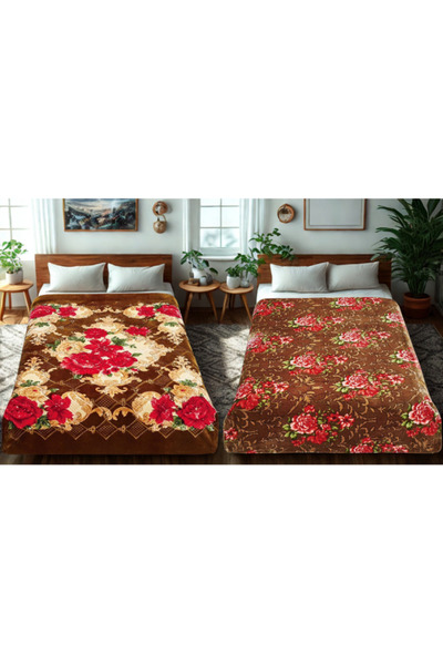 smart home Luxury winter blanket, double-sided system, single size, weight 3 kg - size 220 x 160 cm