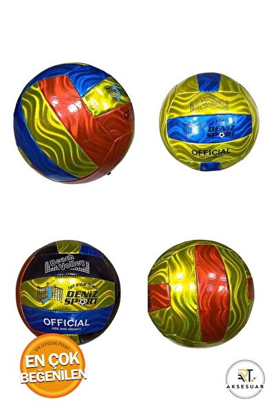 BambaPaw Parlak Kaliteli Voleybol Topu - Dikişli Voleybol Topu