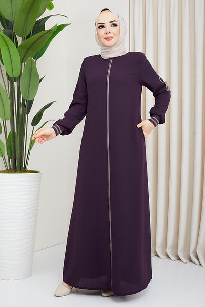 hafsamina Plum Ferace με λεπτομέρεια σωληνώσεων