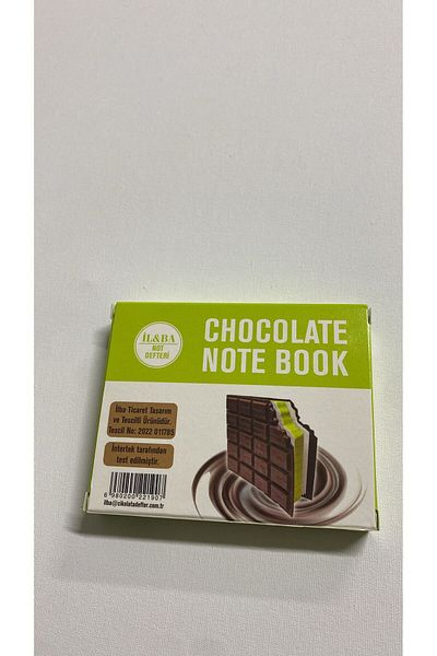 tuvval Rectangular Chocolate Scented Notebook