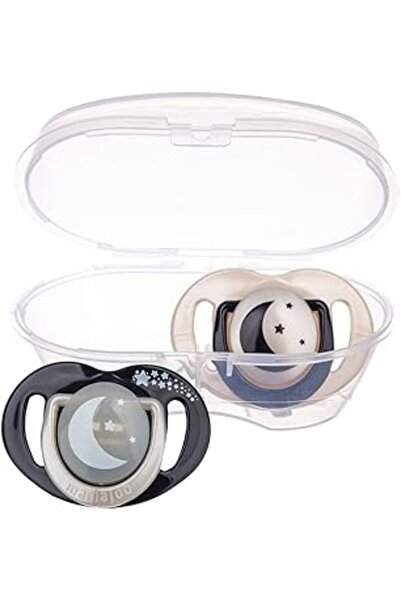 Genel Markalar Mamajoo Sterilizasyon & Saklama Kutulu Ortodondik Emzik (Siyah...